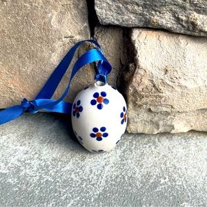 Polish Pottery-Terrain-Ceramic Easter Egg XS